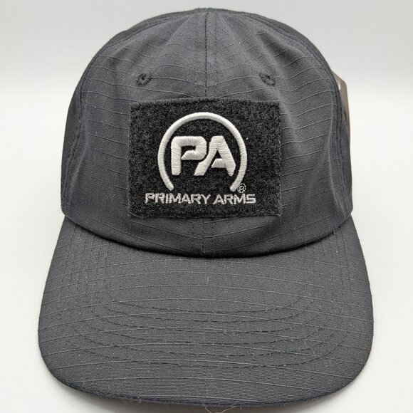 Primary Arms Black Tactical Hat Cap, NWT, Embroidered, Adjustable Hook & Loop - Picture 1 of 8